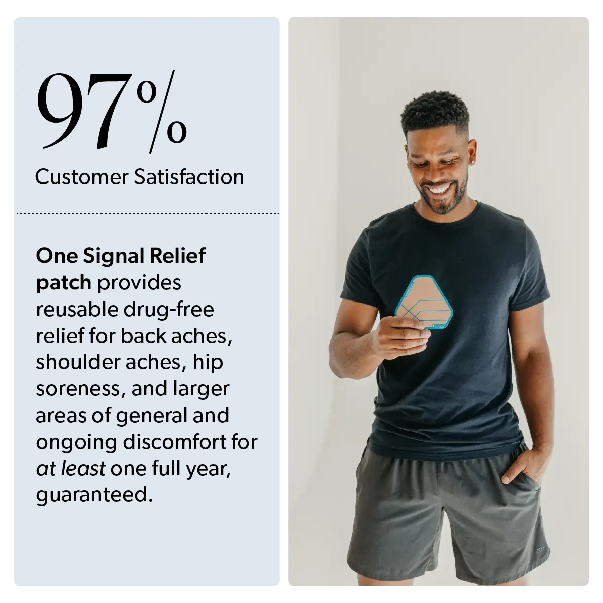 1-Pack Signal Relief 4.5" Patch